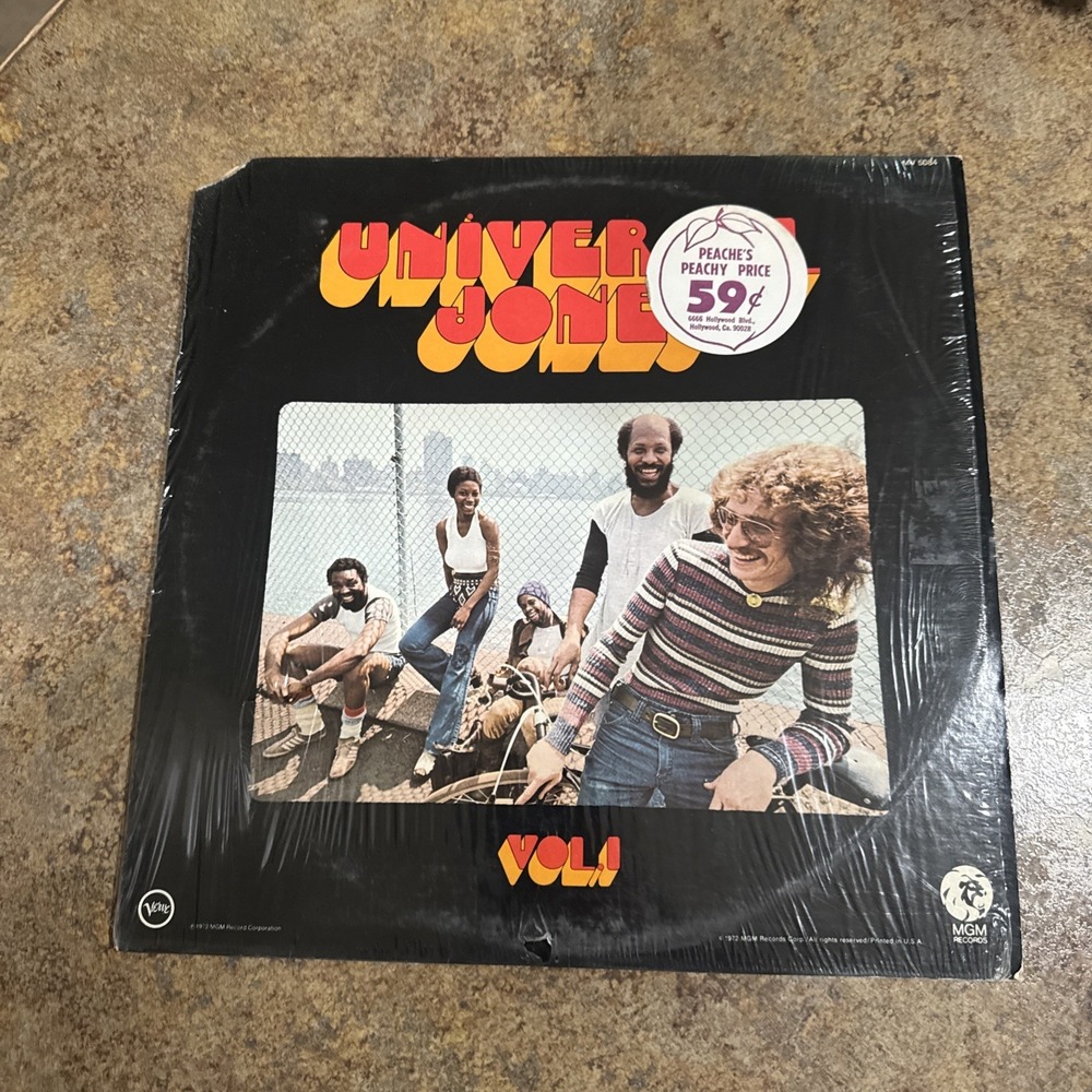 Universal Jones Vol. 1 LP 1972, Eugene McDaniels, jazz funk soul EX
